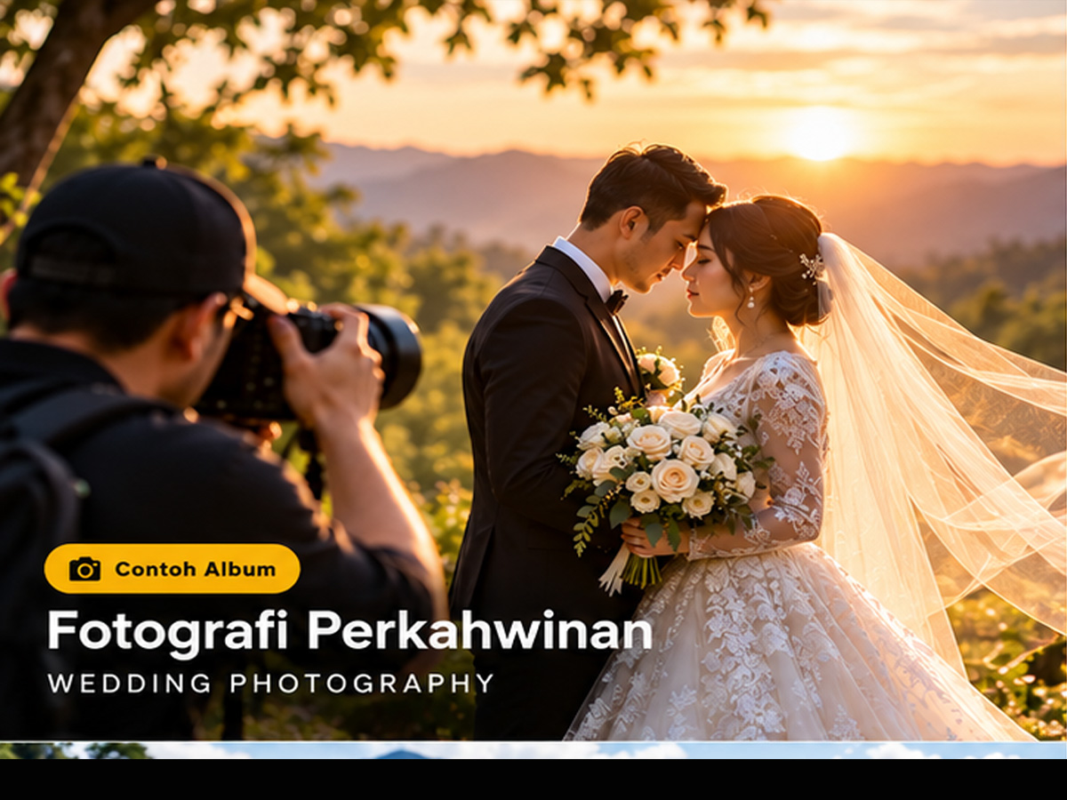 Contoh: Fotografi Perkahwinan